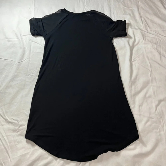 American Eagle | Black Lightweight Stretch Knee Length Mesh Shoulder | Size S - Picture 4 of 5